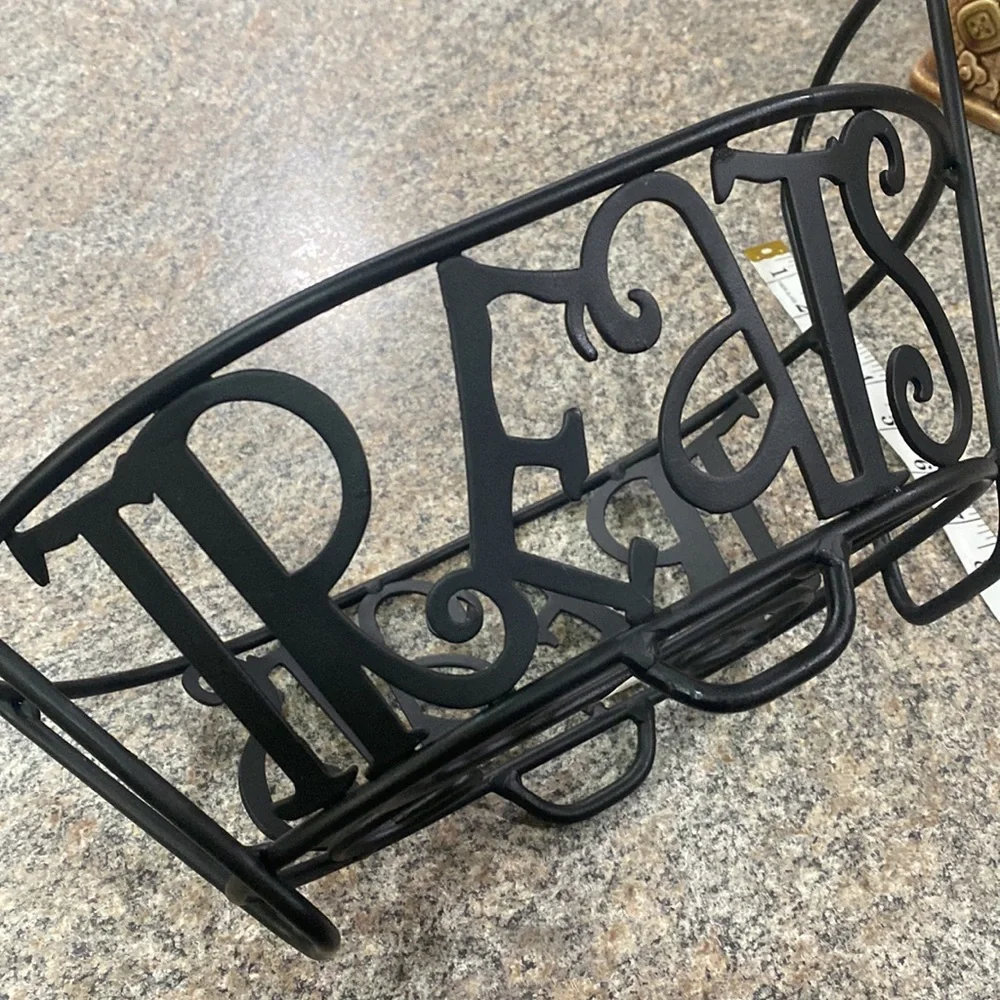 Longaberger wrought Iron treats stand - Picture 7 of 10